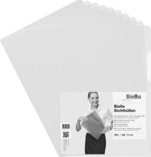 Biella Sichthüllen Advanced A4 PP glatt 160my à 10