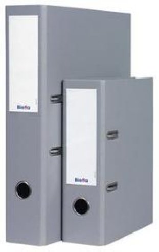 Biella Ordner A5 Rado hoch 100507.00 grau
