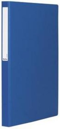 Biella Ringhefter Viria A4 Spezialpappe Ø 15mm blau