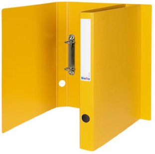 Biella Ringhefter Viria A4 Spezialpappe Ø 25mm gelb