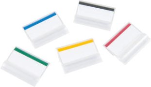 Tarifold t-display Aufsteckreiter 25mm breit Pack à 10 Stück