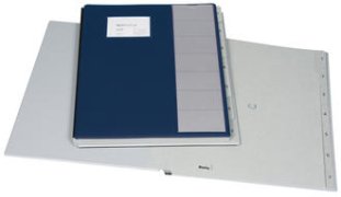 Biella Pultmappe Pronto 1-7 dunkelblau