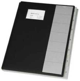 Biella Pultmappe Pronto 1-7 schwarz
