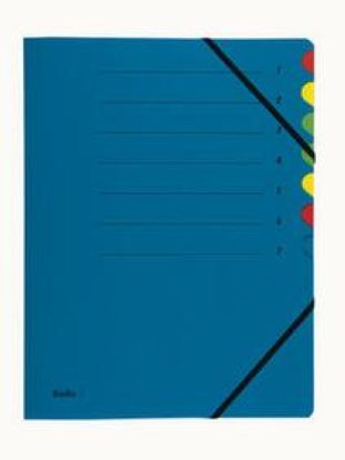 Biella Ordnungsmappe 7-teilig blau