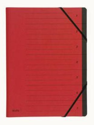Biella Ordnungsmappe 7-teilig rot