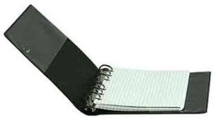 Biella Taschenringbuch 12.6 x 16.5cm für A6 schwarz