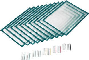 Styrofolder Mappen A4 PP à 10