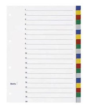 Biella Register PP A4 20-teilig