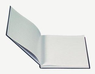 Biella Geschäftsbuch A5 querliniert 80 Blatt