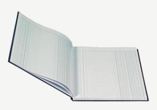 Biella Geschäftsbuch A5 4mm kariert 80 Blatt