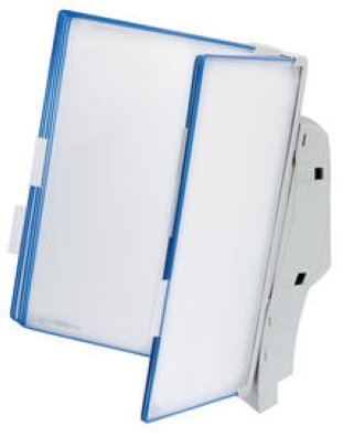 Tarifold t-display Wandelement komplett + 10 Drehtaschen A4
