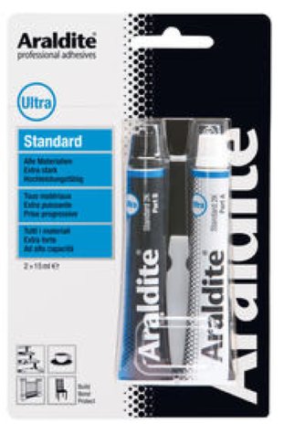 Araldite Zweikomponenten-Klebstoff Standard Tube 2x15ml