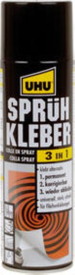 Uhu Klebespray 3 in 1 permanent Dose 500ml