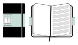 Moleskine Notizbuch Kreativ Musik Hard Cover A5