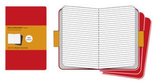 Moleskine Notzihefte Cahier Pocket A6 liniert à 64 Blatt