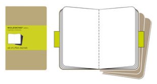 Moleskine Notzihefte Cahier Large A5 blanko à 80 Blatt