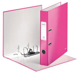 Leitz Ordner A4 WOW 180° 5cm metallic pink