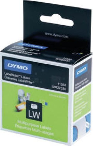 Dymo Vielzweck Etiketten 25x13mm
