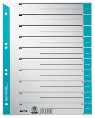 Leitz Trennblätter A4 230gr à 25