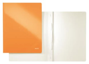 Leitz Schnellhefter WOW Karton A4 orange metallic