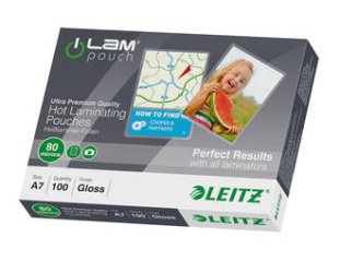 Leitz Laminierfolien iLAM A7 80 Micron