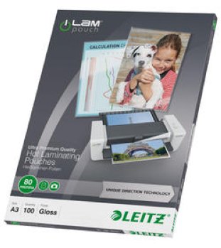 Leitz Laminierfolien iLAM A3 80 Micron