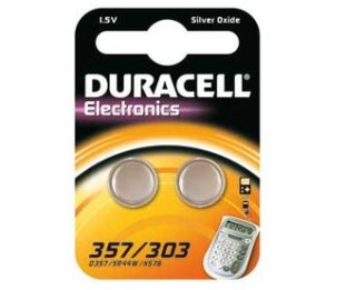 Duracell Knopfzellen SR44 357H à 2