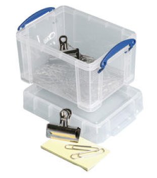 Really Useful Box Ordnungsbox 0.14l transparent