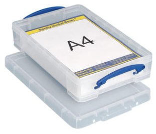 Really Useful Box Ordnungsbox 4l transparent