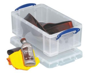 Really Useful Box Ordnungsbox 5l transparent