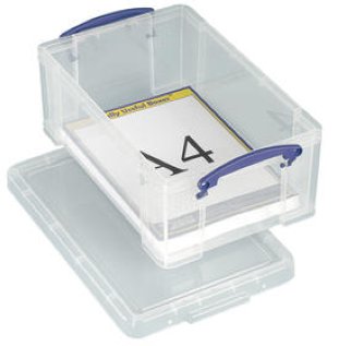 Really Useful Box Ordnungsbox 9l transparent