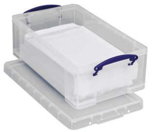 Really Useful Box Ordnungsbox 12l transparent