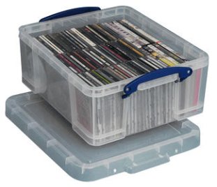 Really Useful Box Ordnungsbox 18l transparent