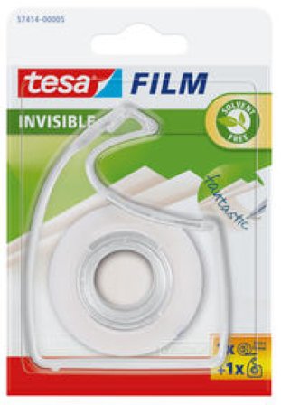 Tesa Handabroller Invisible Easy Cut inkl. Rolle 19mmx33m