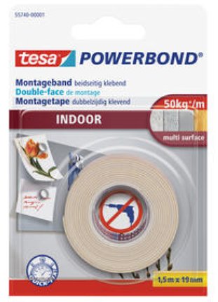 Tesa Montageband Indoor 19mmx1.5m