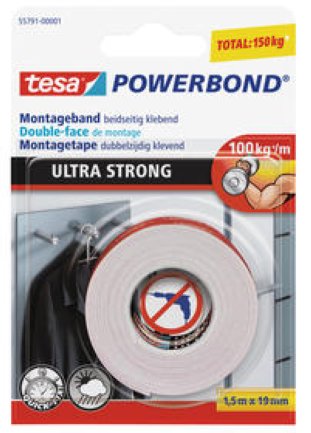 Tesa Montageband UltraStrong 19mmx1.5m