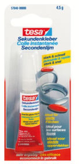 Tesa Sekundenkleber flüssig Tube 4.5g