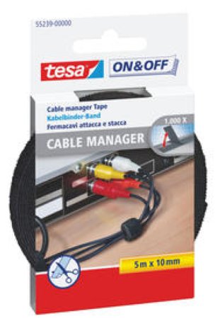 Tesa on&off Cable Manager universal 10mmx5m