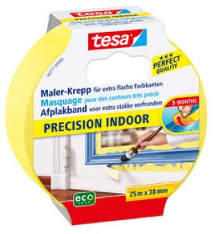 Tesa Maler-Krepp Precision ecoLogo Indoor 38mmx25m