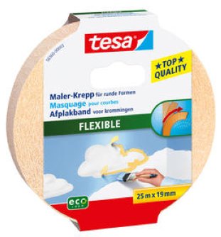 Tesa Maler-Krepp Precision ecoLogo Indoor 19mmx25m