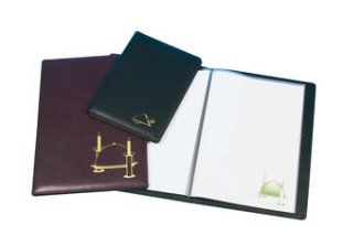 Rillstab Speisekartenmappe A5