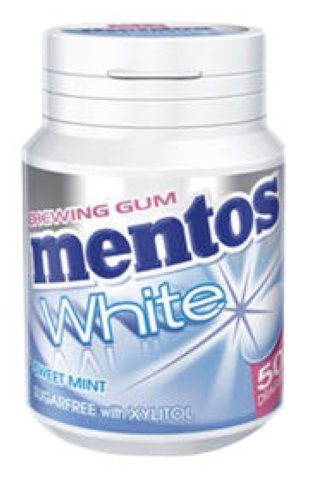 Mentos Gum Sweet Mint white