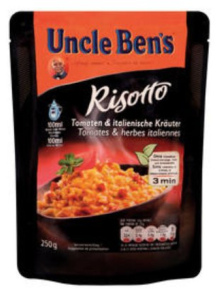 UncleBens Risotto Tomaten&Kräuter 250gr