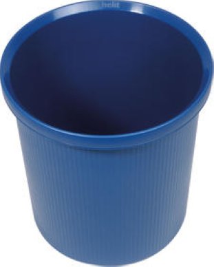 Helit Papierkorb Linear Streifenstruktur 18 Liter