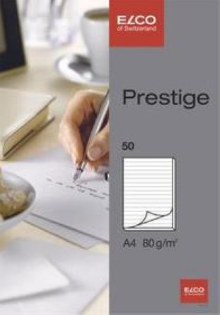 Elco Prestige Block A4 liniert à 50 Blatt