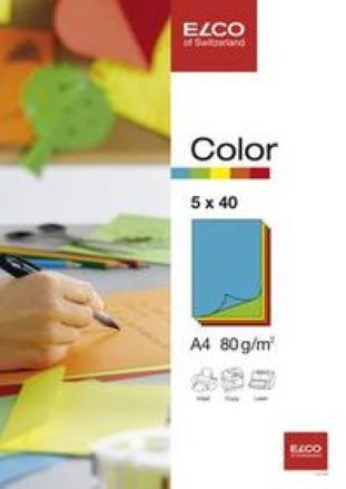 Elco Color Universalpapier A4 80gr à 5x40 Blatt