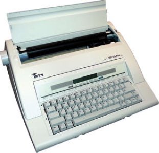 TWEN Schreibmaschine 180 DS Plus
