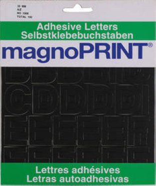 Magno Print Selbstklebebuchstaben 30mm A-Z