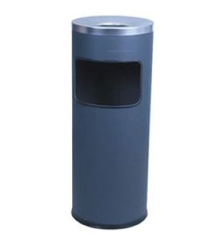 Durable Papierkorb mit Aschenbecher 17 Liter