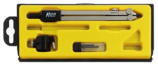 Kern Reisszeug College 3-fach in Klarsichtkasten